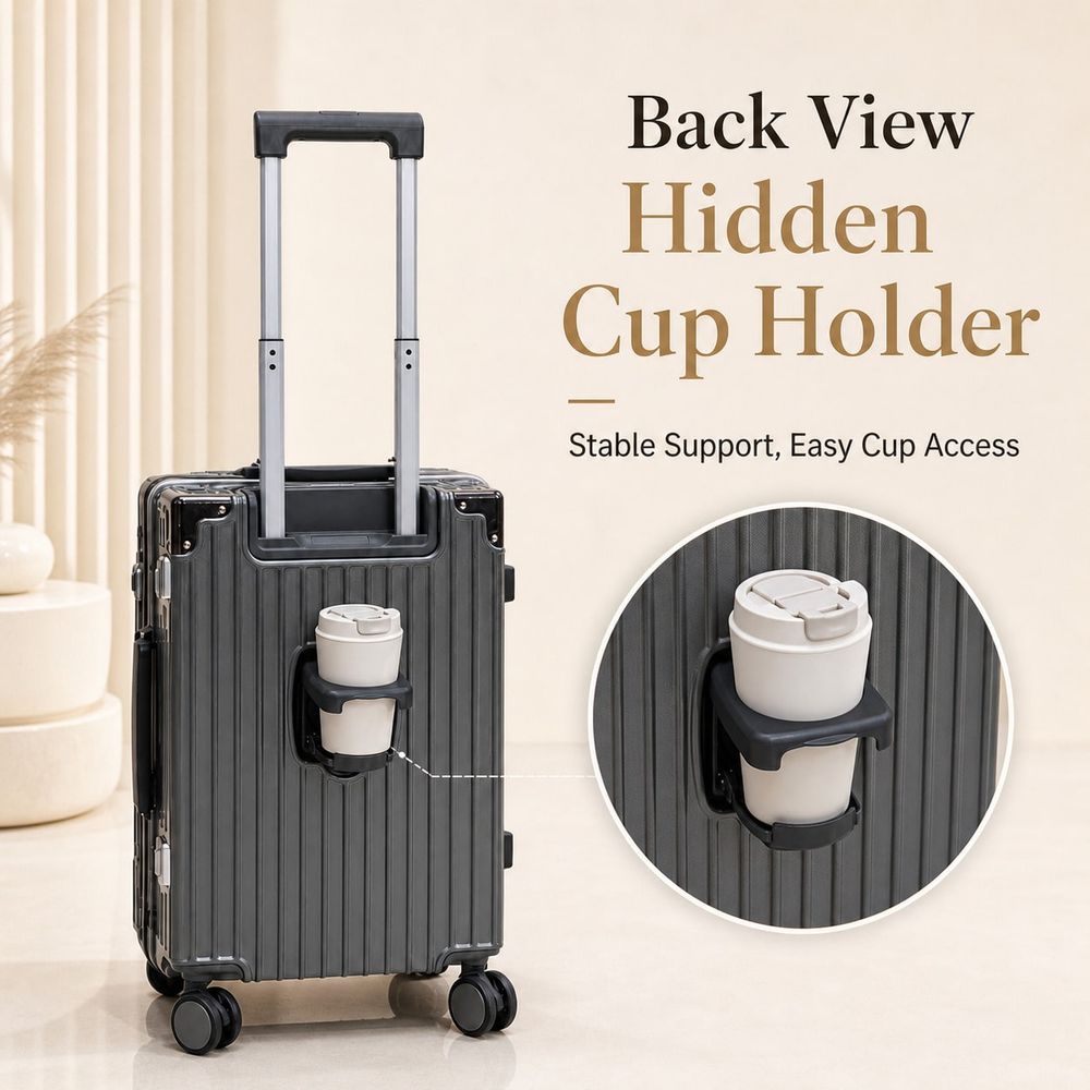 Carry On Suitcase Airline Appr - огляд і ціна Aluminum Frame Carry On Luggage