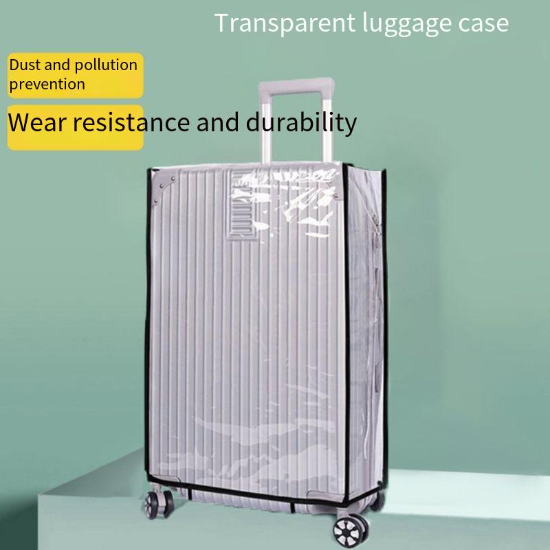 Suitcase protective cover, tra - огляд і ціна Luggage Protective Cover Transparent
