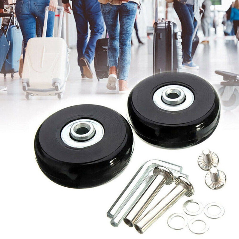 2/4pcs 57-59MM Sliding Replace - огляд і ціна Silent Replacement Luggage Wheels