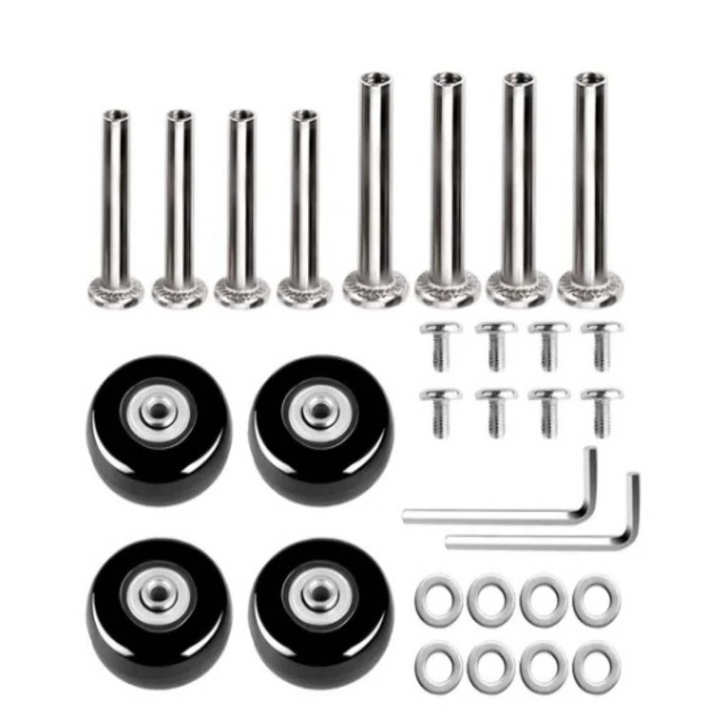 2/4pcs 57-59MM Sliding Replace - огляд і ціна Silent Replacement Luggage Wheels