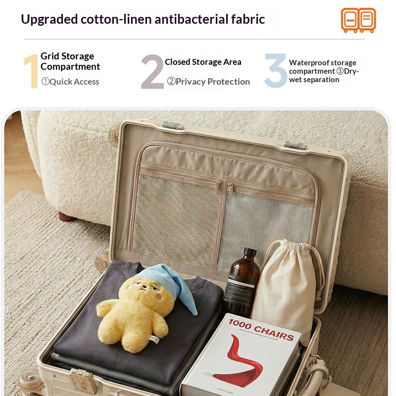 2026 New Women's Skating Wheel - огляд і ціна Spinner Wheel Rolling Suitcase 20 Inch