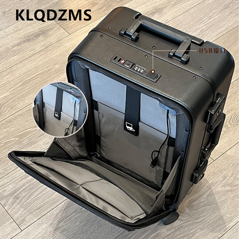 KLQDZMS Oxford Cloth Suitcase  - огляд і ціна Spinner Wheel Rolling Suitcase 20 Inch