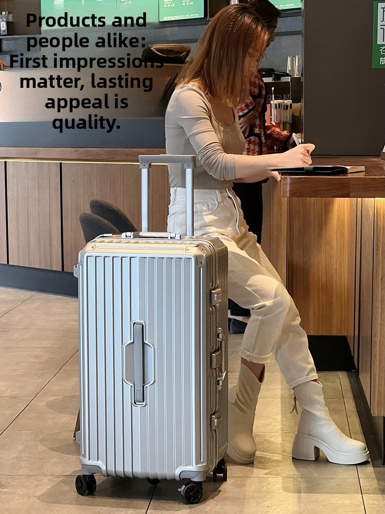 Aluminum Frame Luggage Suitcas - огляд і ціна Aluminum Frame Carry On Luggage