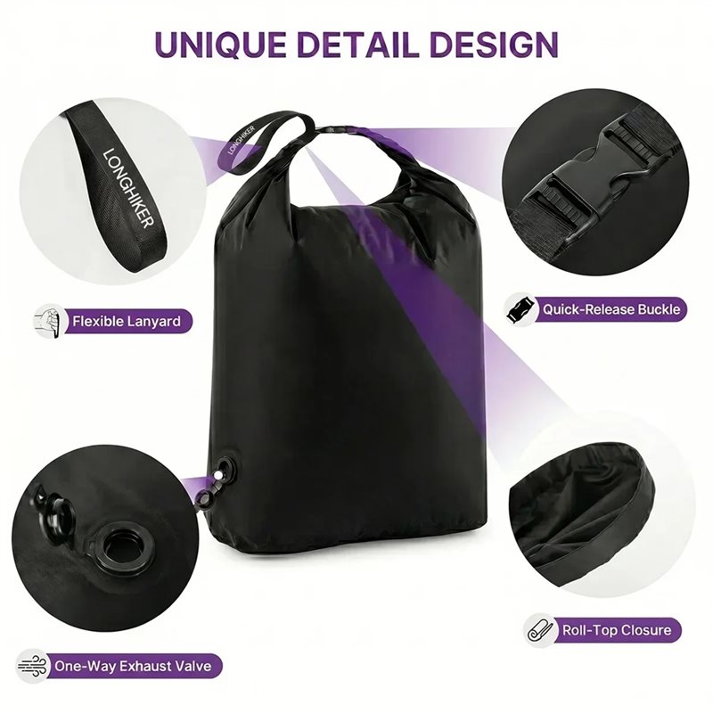 EYFL-24L Hand Roll Compression - огляд і ціна Foldable Rolling Luggage Bag