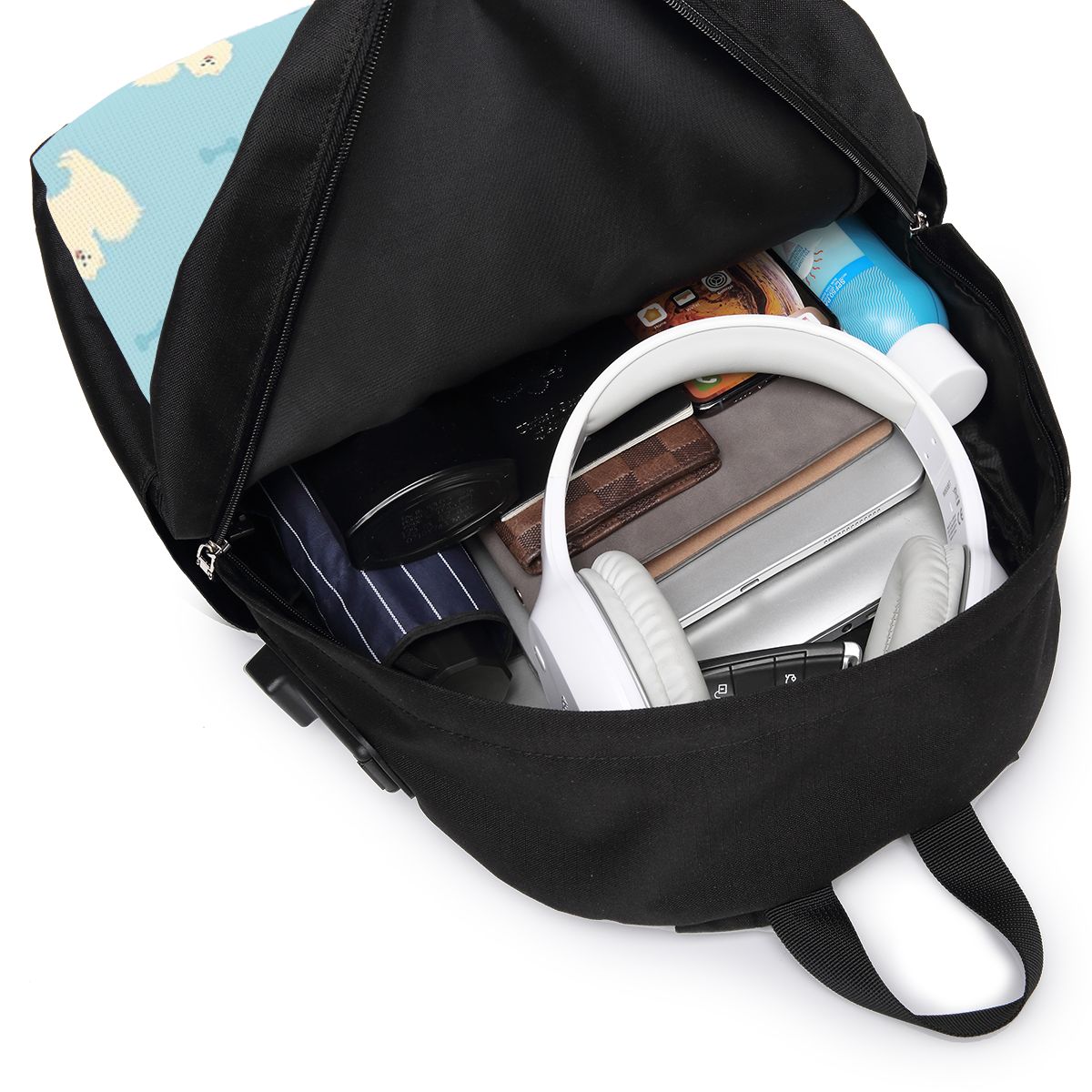 Samoyed Dog Backpack Travel No - огляд і ціна Travel Bags