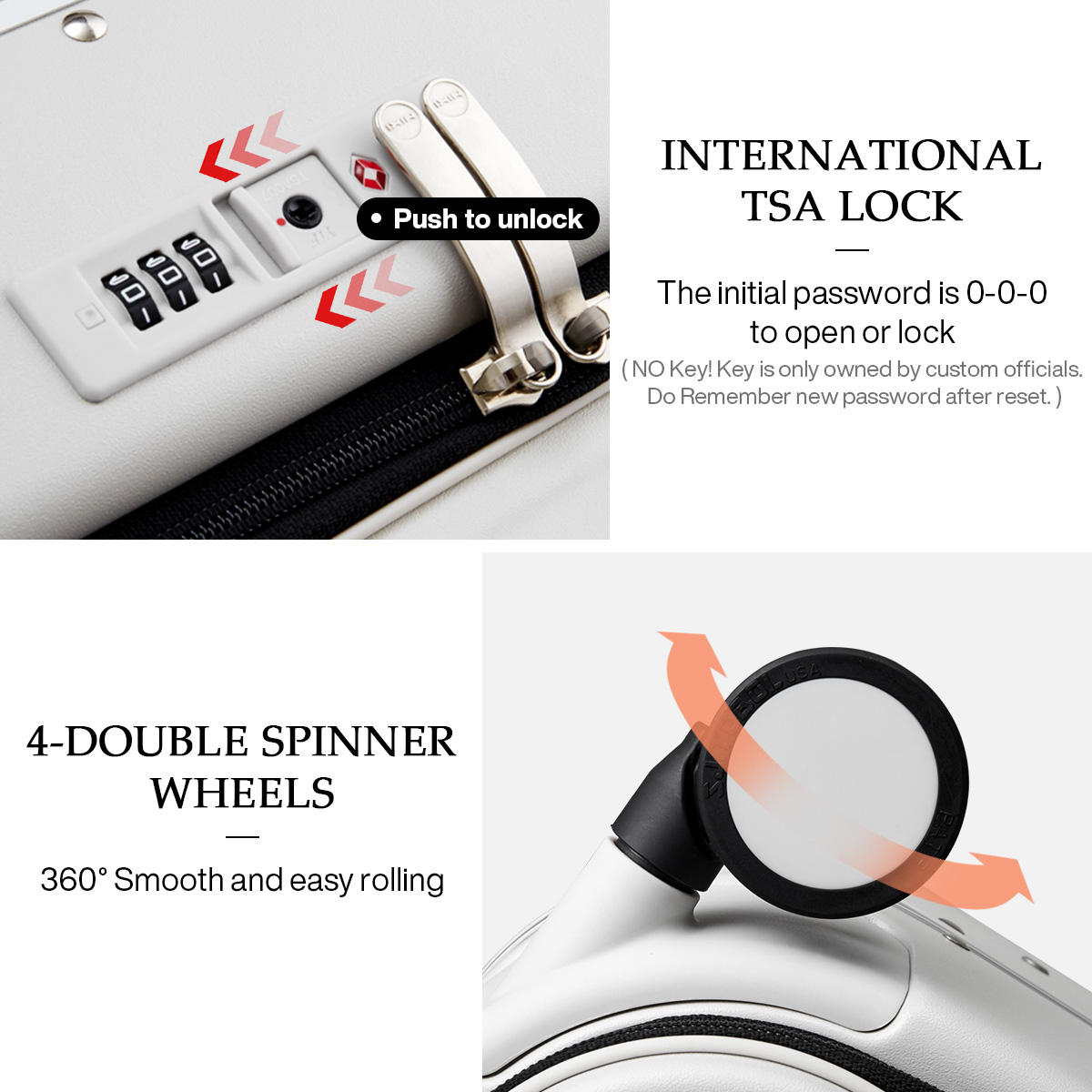 Mixi Patent Design Aluminum Fr - огляд і ціна Aluminum Frame Carry On Luggage