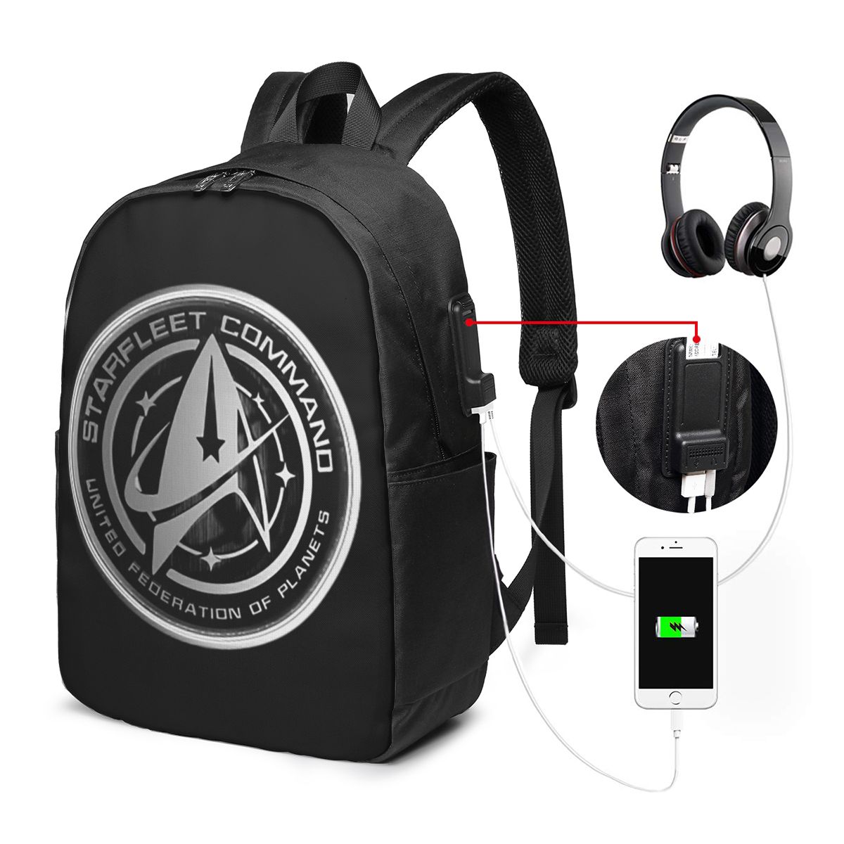 Star Treks Science Fiction TV  - огляд і ціна Travel Bags