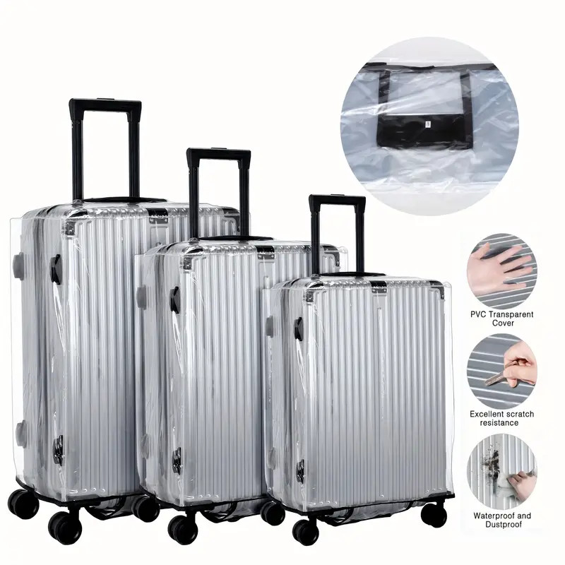 18-30 Inch Suitcase PVC Cover  - огляд і ціна Waterproof Suitcase Cover Protector