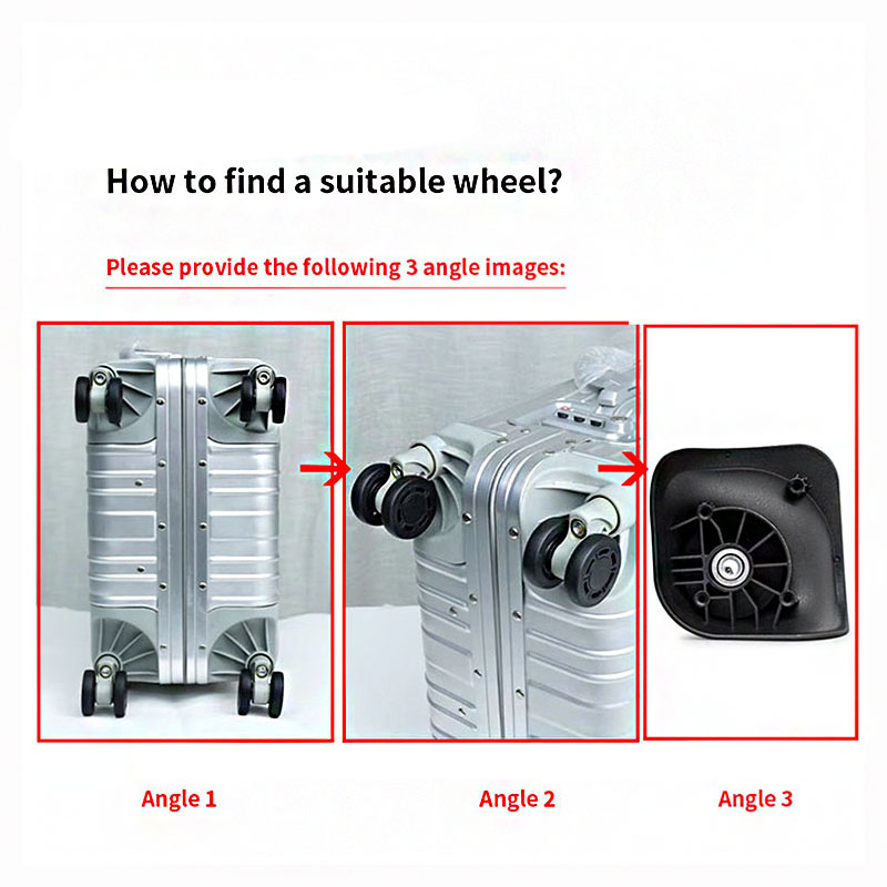 Wheels for cloth Luggage V56/V - огляд і ціна Silent Replacement Luggage Wheels