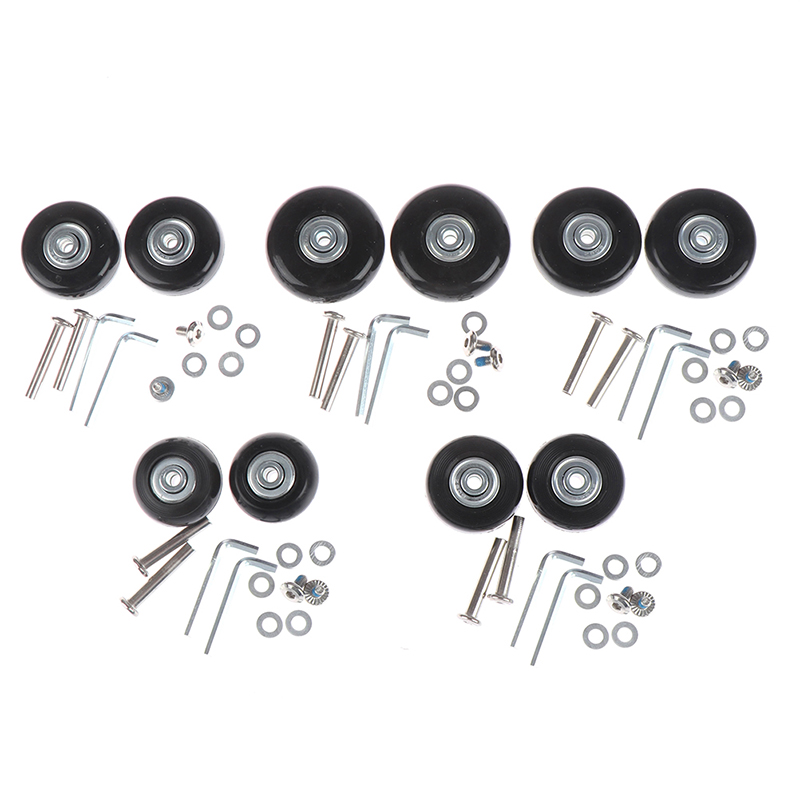 1Set OD 40-54mm Suitcase Parts - огляд і ціна Silent Replacement Luggage Wheels