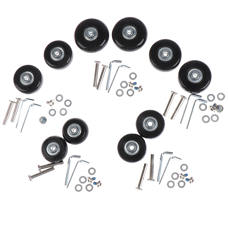 1Set OD 40-54mm Suitcase Parts - огляд і ціна Silent Replacement Luggage Wheels