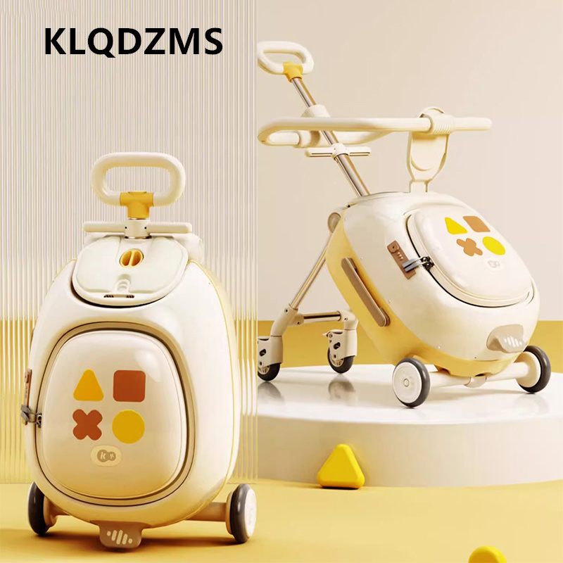 KLQDZMS ABS+PC Suitcase Childr - огляд і ціна Spinner Wheel Rolling Suitcase 20 Inch