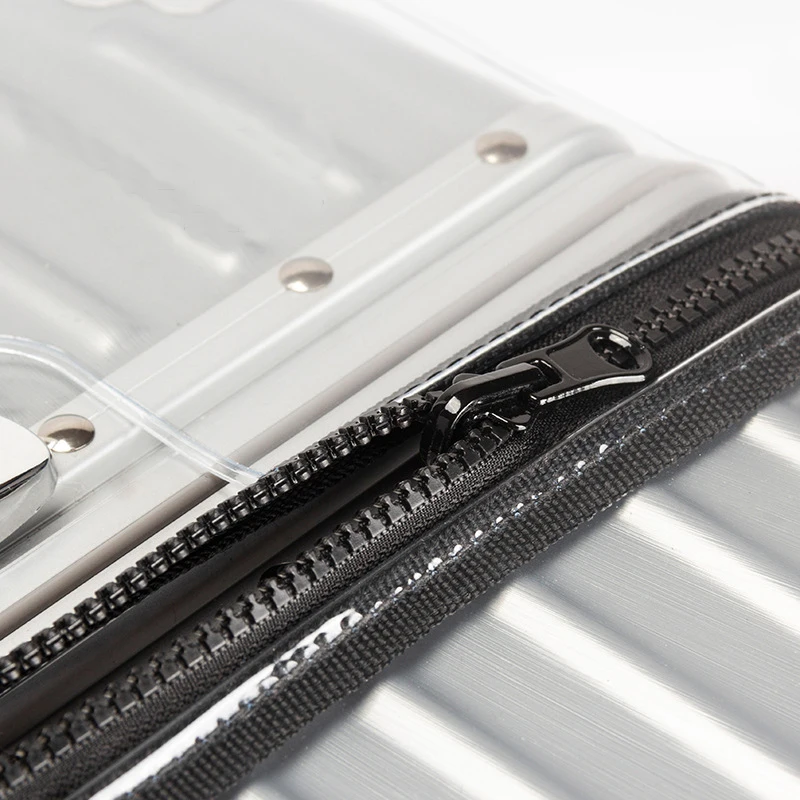 Transparent Cover Luggage Dust - огляд і ціна Luggage Protective Cover Transparent