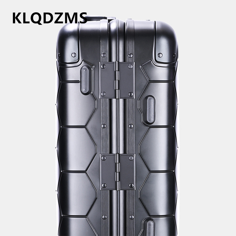 KLQDZMS Cabin Suitcase All Alu - огляд і ціна Spinner Wheel Rolling Suitcase 20 Inch