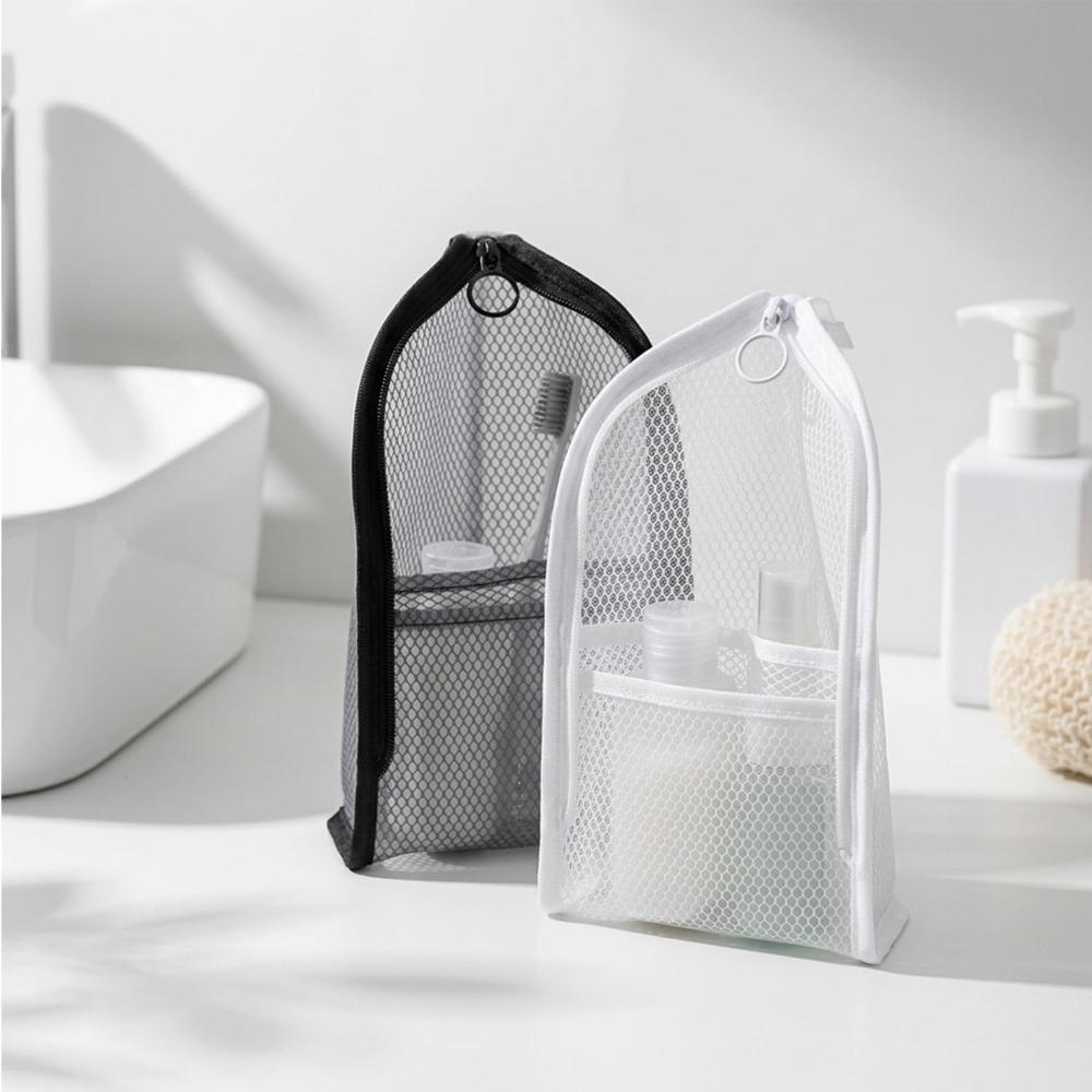 Mesh Toiletry Bag Breathable Q - огляд і ціна Cosmetic Bags