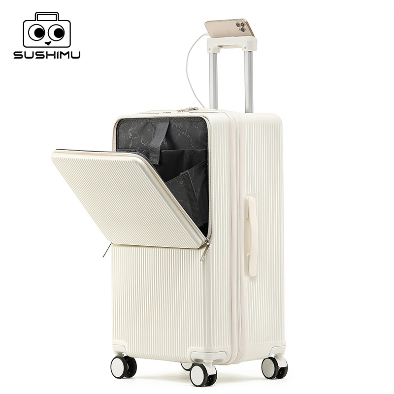 sushimu Suitcase Wide Handle T - огляд і ціна Aluminum Frame Carry On Luggage