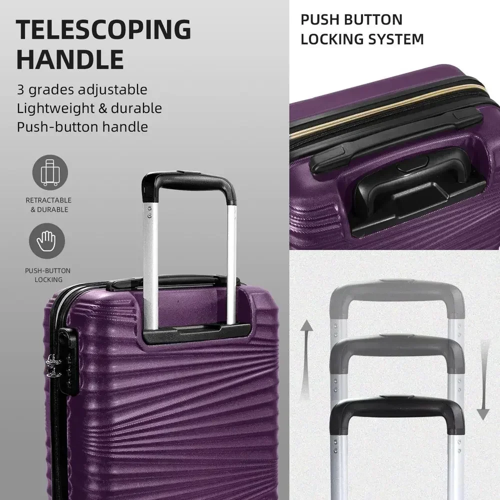 5-Piece Hard Shell Expandable  - огляд і ціна Expandable Hard Shell Luggage Set