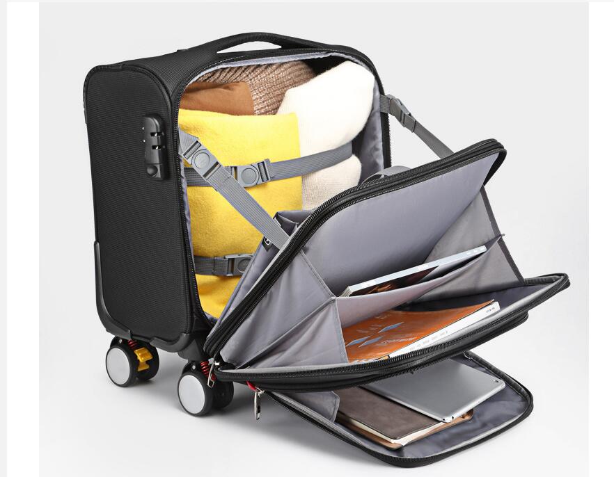 Men Business 18 inch Spinner S - огляд і ціна Spinner Wheel Rolling Suitcase 20 Inch